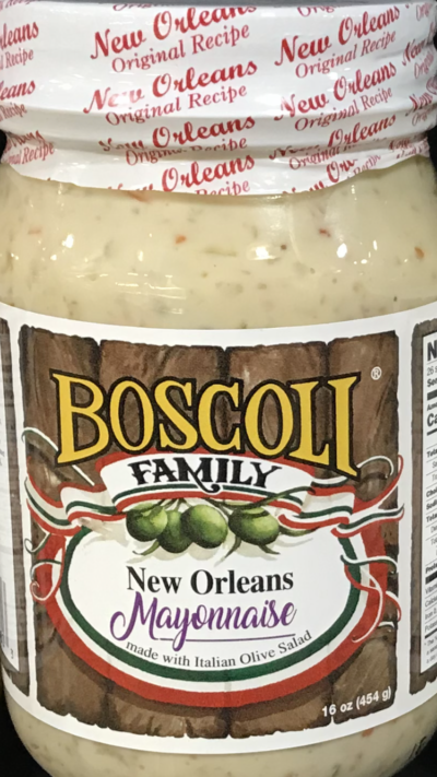 New Orleans Mayonnaise with Italian Olive Salad